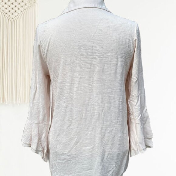 Origami by Vivien Texas Lone Star Sequin Blouse - Picture 2 of 7